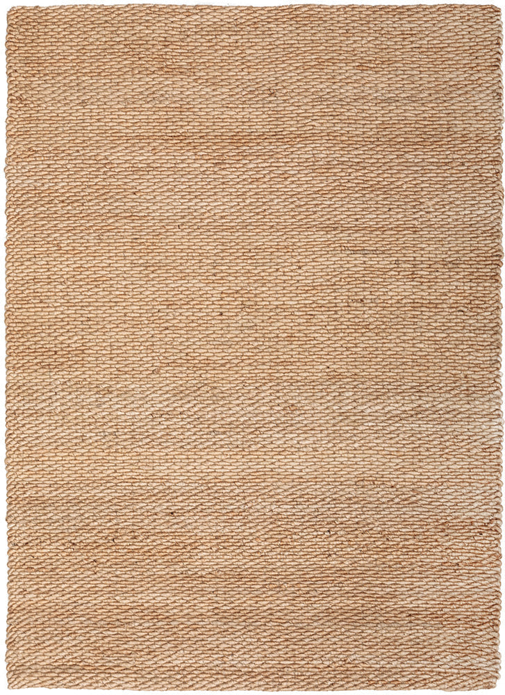 Indi Hive Natural Jute Modern Hand Loomed Rectangle Rug