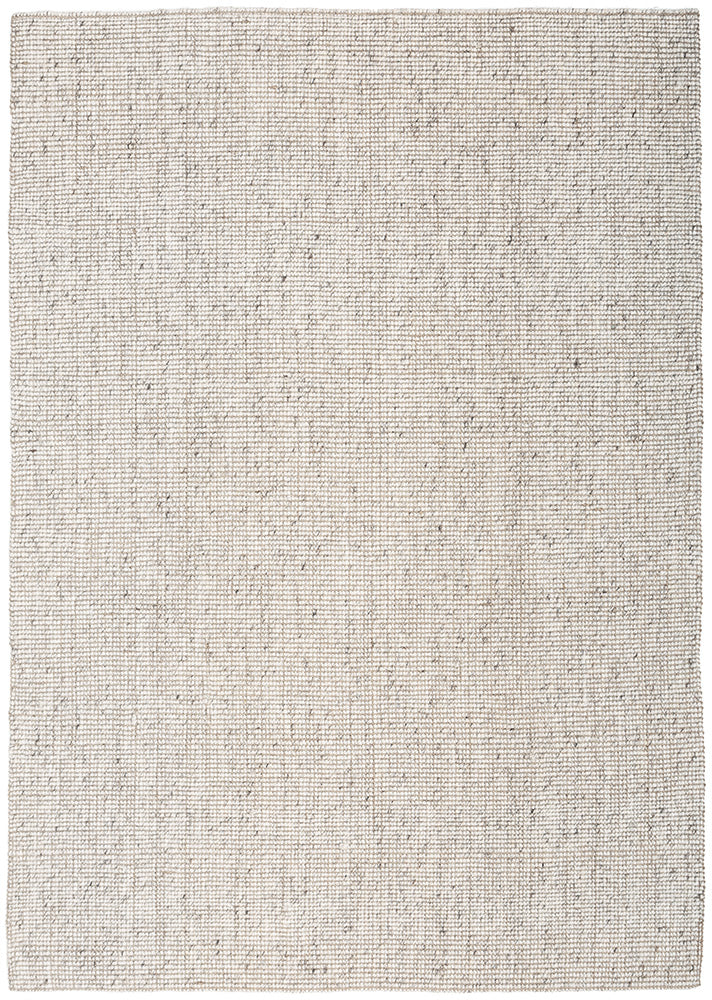 Harlow Harlow Natural Wool and Jute Modern Rectangle Rug