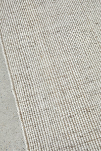 Thumbnail for Harlow Natural Wool and Jute Modern Rectangle Rug