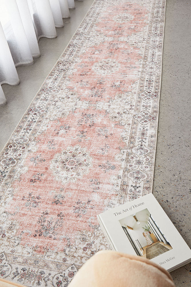 Coco Kindred Peach Runner Rug