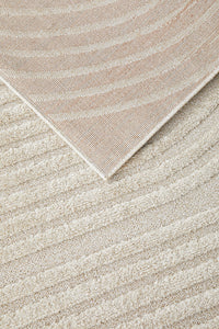 Thumbnail for Lotus Abbey Beige Modern Arch Pattern Hallway Runner Rug