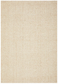 Thumbnail for Parker Natural Cream Jute and Wool Modern Pebble Pattern Rectangle Rug