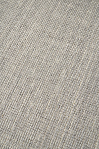 Thumbnail for Parker Grey Jute and Wool Modern Pebble Pattern Rectangle Rug