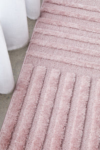 Thumbnail for Mari Dior Pink Arch Pattern Rectangle Rug