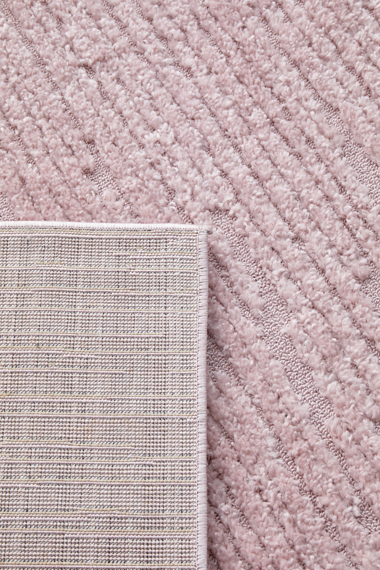 Mari Suri Pink Modern Rectangle Rug