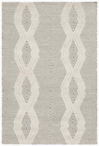 Thumbnail for Chime Bone Modern Textured Pattern Rectangle Rug