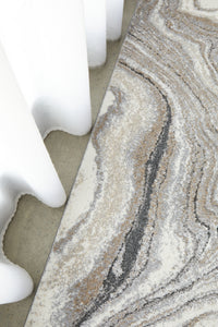 Thumbnail for Abby Mineral Grey Modern Abstract Rectangle Rug