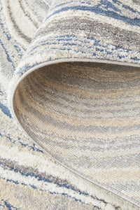 Thumbnail for Abby Mineral Grey and Natural Stone Modern Abstract Rectangle Rug