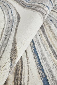 Thumbnail for Abby Mineral Grey and Natural Stone Modern Abstract Rectangle Rug