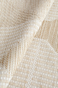 Thumbnail for Patio Rico Cream Natural Modern Indoor Outdoor Geometric Patterned Flatweave Rug