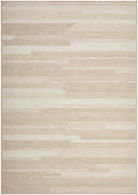 Thumbnail for Patio Tilda Cream Natural Modern Indoor Outdoor Flatweave Rug