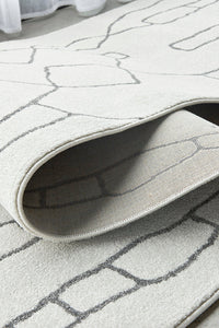 Thumbnail for Amy Grey Paradise Modern Hallway Runner Rug