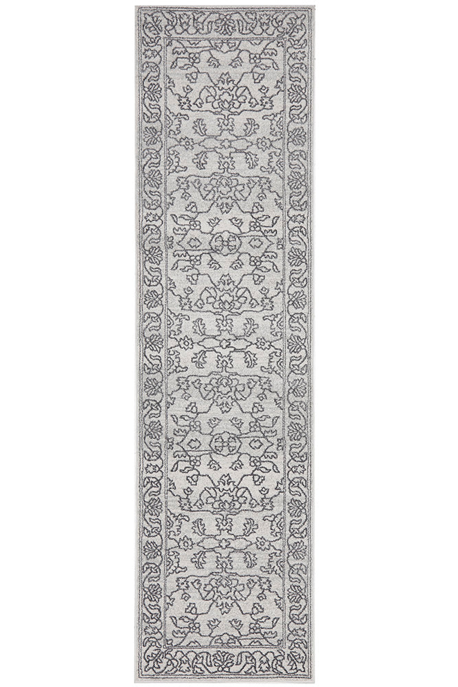 Bjorn Paradise Grey Two-Tone Modern Rug