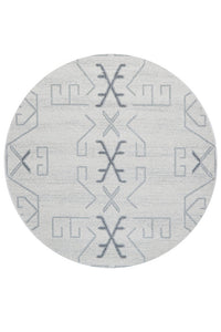 Thumbnail for Cala Paradise Modern Grey Round Rug