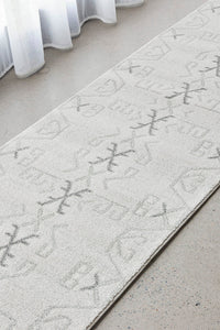 Thumbnail for Cala Paradise Modern Grey Hallway Runner Rug