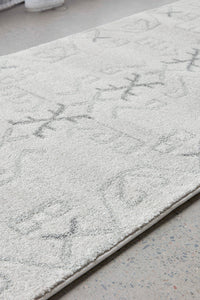 Thumbnail for Cala Paradise Modern Grey Hallway Runner Rug