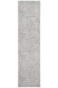 Thumbnail for  Esther Paradise Cream Grey Hallway Runner Rug