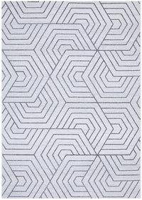 Thumbnail for Esther Paradise Cream Grey Modern Rug