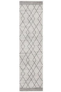 Thumbnail for Gina Paradise Grey Modern Hallway Runner Rug 