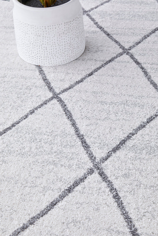 Gina Paradise Grey Modern Rug