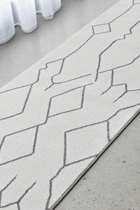 Thumbnail for Ivy Paradise Cream & Grey Modern Abstract Hallway Runner Rug