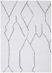 Thumbnail for Ivy Paradise Cream & Grey Line Modern Abstract Rug