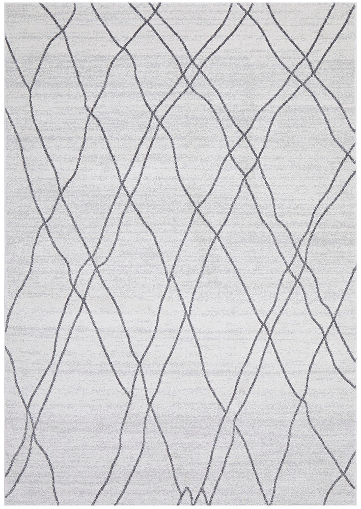 Jada Paradise Grey Modern Abstract Rug