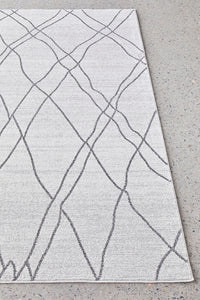 Thumbnail for Jada Paradise Grey Modern Abstract Rug