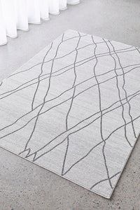 Thumbnail for Jada Paradise Grey Modern Abstract Rug