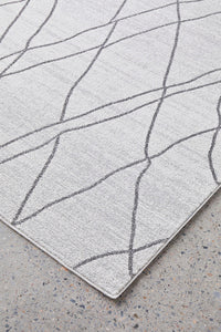 Thumbnail for Jada Paradise Grey Modern Abstract Rug