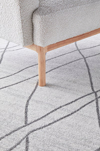 Thumbnail for Jada Paradise Grey Modern Abstract Rug