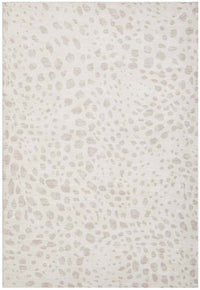 Thumbnail for Mila Revive Cream & Natural Modern Abstract Machine Washable Polyester Rug