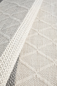 Thumbnail for Blake Modern Multi-Colour Textured Wool Rug