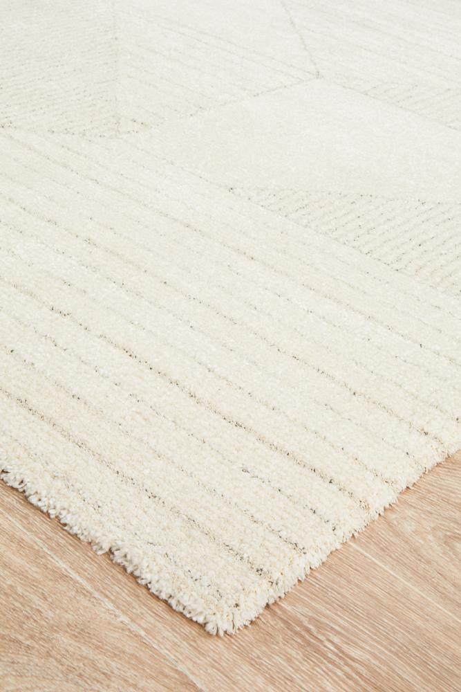 Ashe Scandi Natural Patterned Rug