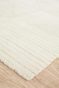 Thumbnail for Ashe Scandi Natural Patterned Rug