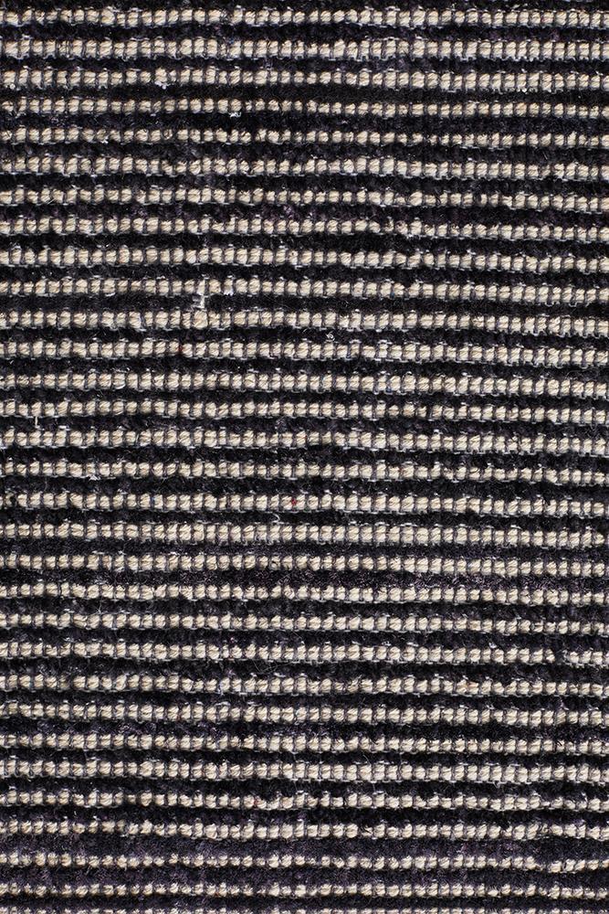 Ally Modern Black Hand Loomed Rug