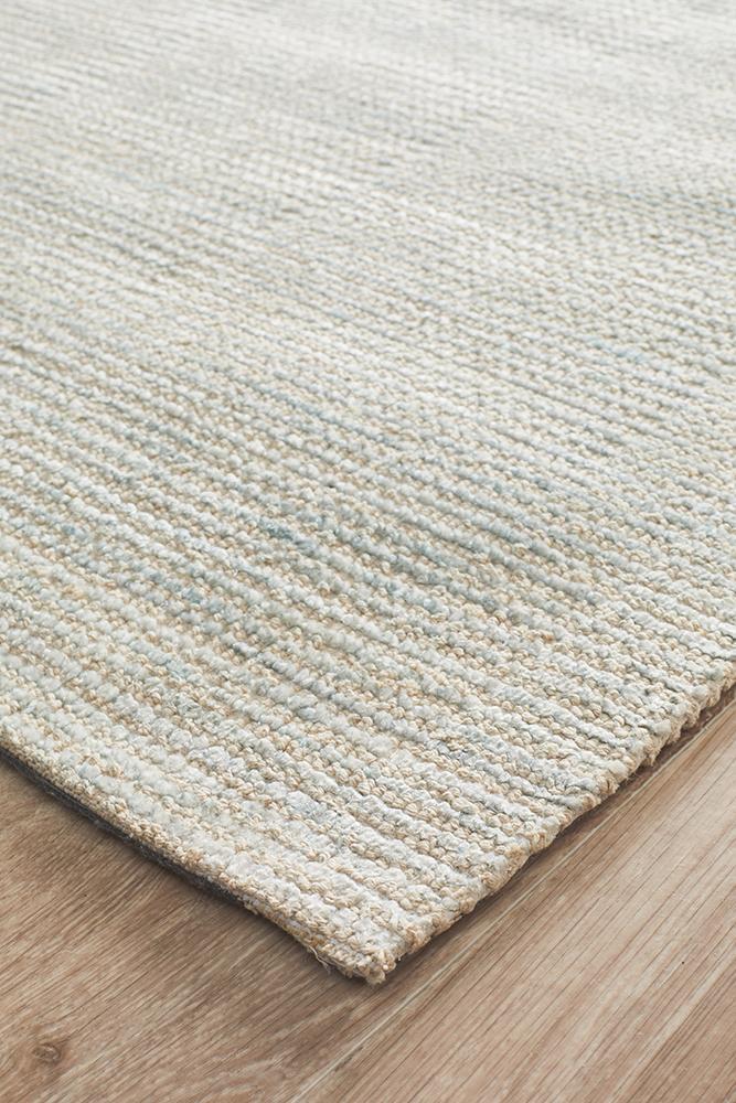 Ally Modern Sky Blue Rug