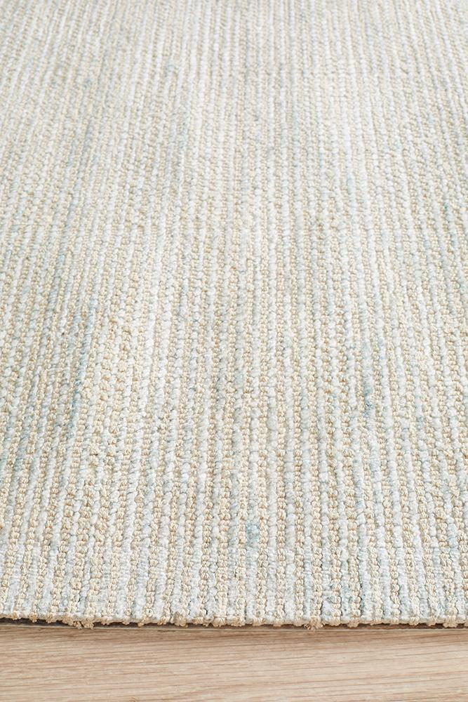 Ally Modern Sky Blue Rug