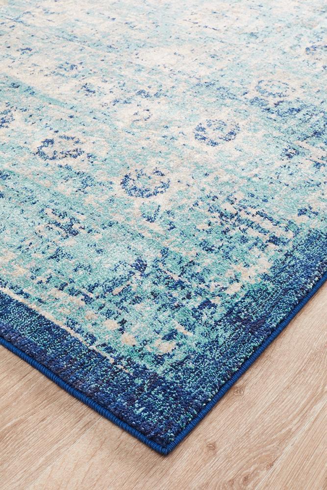 Dior Modern Blue Abrash Rug