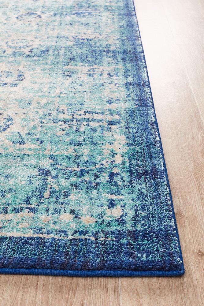 Dior Modern Blue Abrash Rug