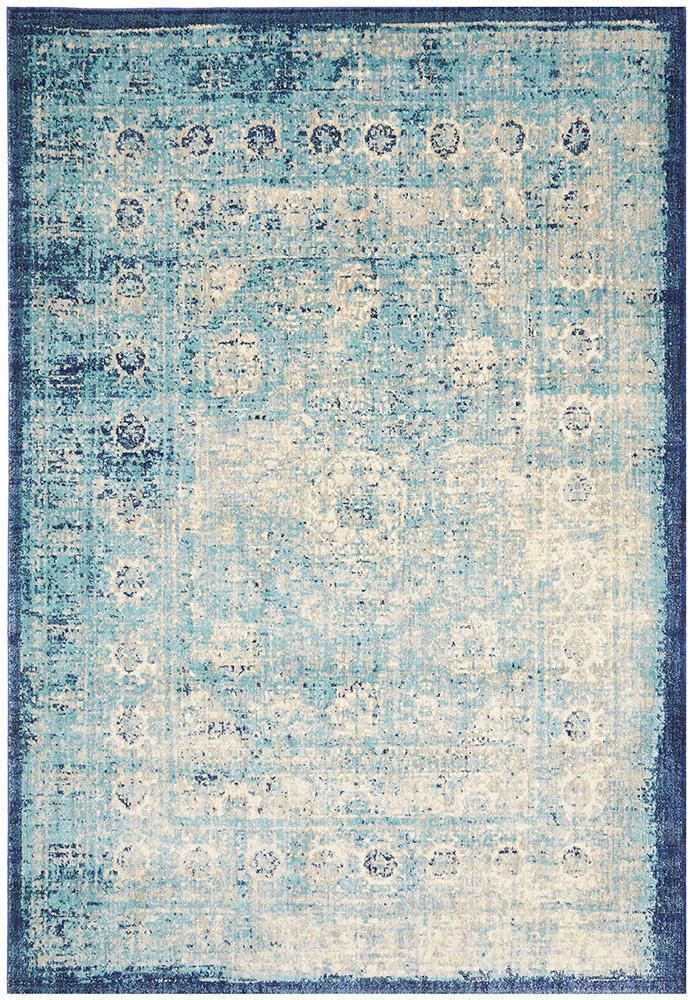 Dior Modern Blue Abrash Rug