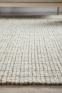 Thumbnail for Haisley Natural Jute and Wool Rug