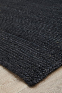 Thumbnail for Kai Black Jute Rug