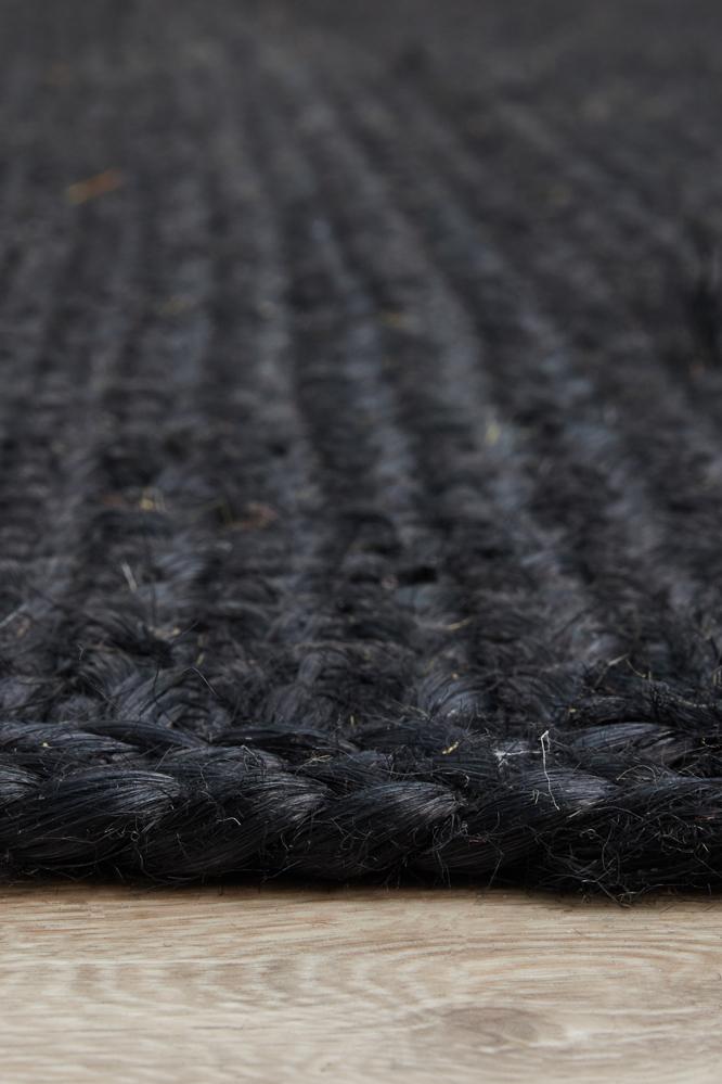 Kai Black Jute Rug