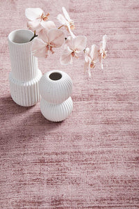 Thumbnail for Chelsea Blush Pink Modern Viscose Rug