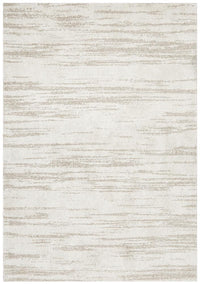 Thumbnail for Abby Abstract Beige Power Loomed Rug