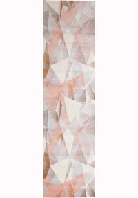 Thumbnail for Lola Blush Geometric Multi-Colour Rug