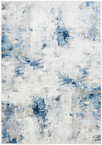 Thumbnail for Anthea Modern Abstract Grey & Navy Rug