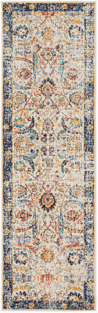 Thumbnail for Aziza Transitional Multi-Colour Hallway Runner Rug