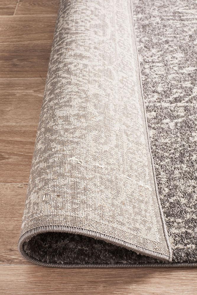 Estelle Transitional Grey & White Rug